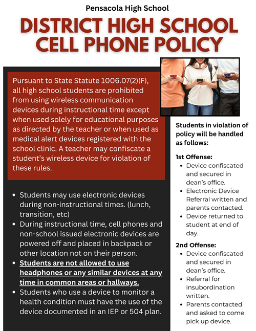 HS Cell Phone Policy